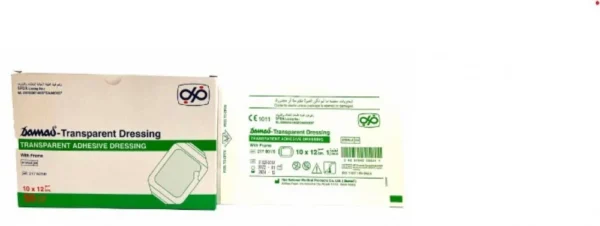 غيار جراحي شفاف Damad transparent dressing without pad 10x12cm 50/box