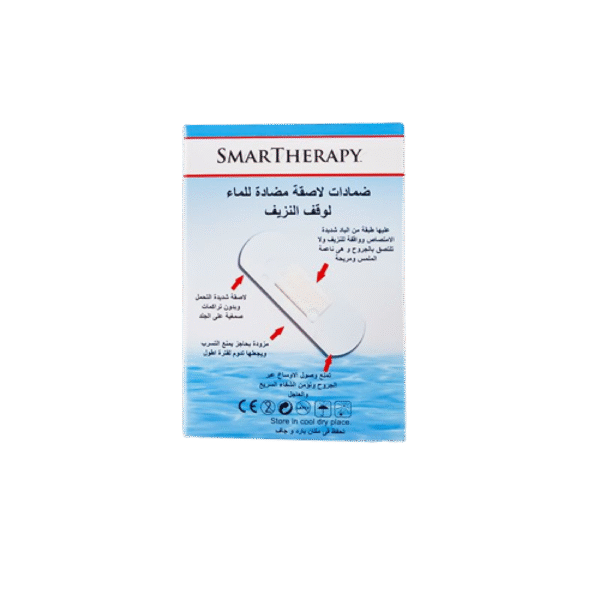 ضمادات لاصقة مضادة للماء لوقف النزيف