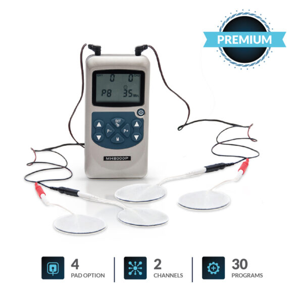 جهاز تنس 2 قناه لتحفيز العضلات MH8000P DIGITAL MUSCLE/NERVE STIMULATOR - Image 3