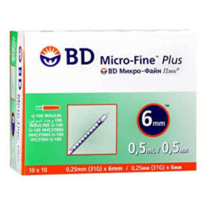 سرنجات انسولين امريكي 1ml BD MICRO FINE