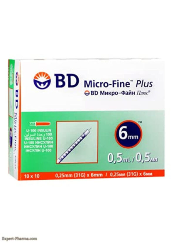 سرنجات انسولين امريكي 1ml BD MICRO FINE