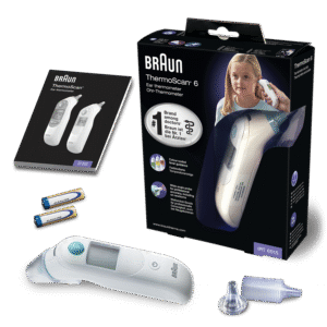 ترمومتر براون اذن BRAUN EAR THERMOMETER 6