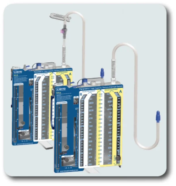 طقم تصريف للصدر UNDER WATER CHEST DRAINAGE SET DOUBLE SEAL