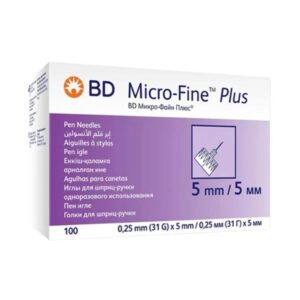 ابر قلم انسولين مقاس 5 NOVOFINE 31G/5MM /100PCS