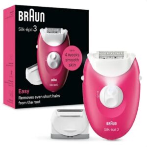 ماكينة ازالة الشعر 3 فى 1 BRAUN LEGEPIL SE3-032