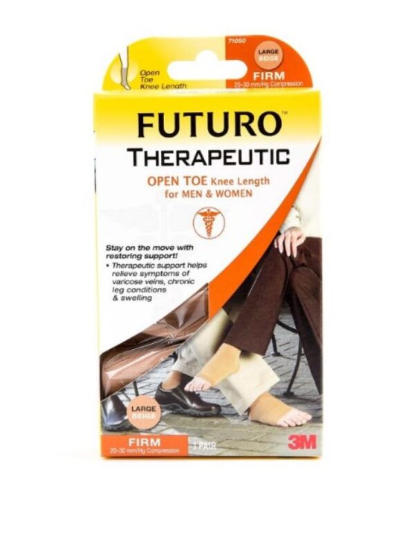 جوارب للدوالي مضادة للانسداد لارج - FUTURO ANTI EMBOLISM LARGE