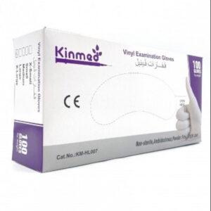 قفازات فينيل شفافة بدون بودره VINYL GLOVES