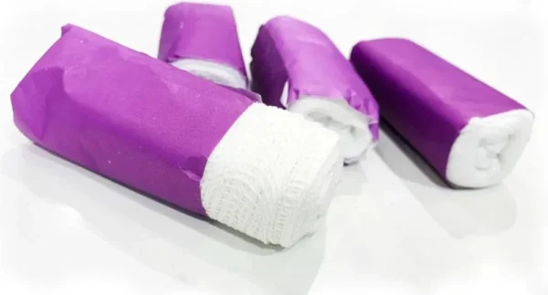 رباط شاش رول 7سم بكت/12لفة  Gauze Bandage Roll 7cm Pk/12Roll - Image 3