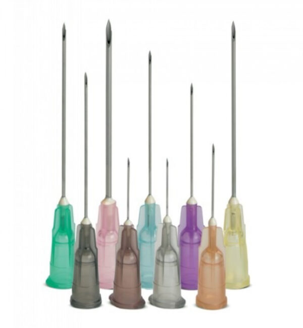 ابرة سرنجات disposable hypodermic needle 100PCS/PKT