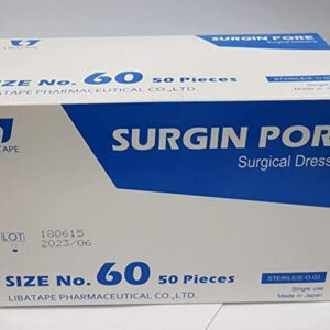 سرجن بور 60-غيار جراحي SURGIN PORE 60 SIZE 6X10CM 50PC