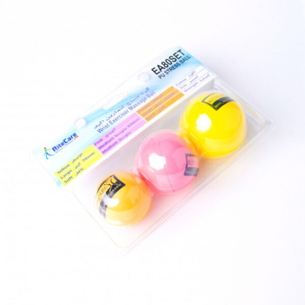 طقم كورة مساج 3 قطع 3 - piece massage ball set - Image 2