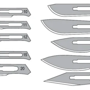 مشرط - موس جراحي SURGICAL BLADES DIFFERENT SIZES