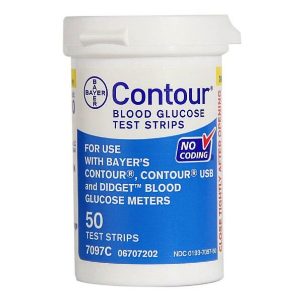 CONTOUR STRIPS 50/PK              كونتور شرايط قياس سكر - Image 2