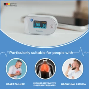 Bluetooth Digital Pulse Oximeter, PO60