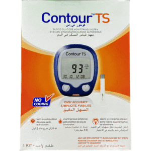 CONTOUR TS GLUCOMETER كونتور تي اس جهاز قياس سكر