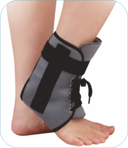 Ankle Immobiliser With Lace