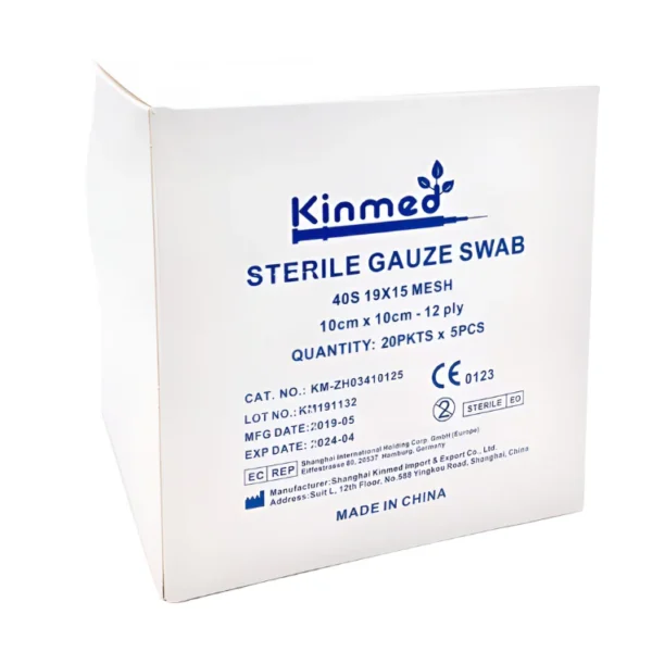 شاش قطع معقم Sterile Gauze Swab 10x10cm - Image 5