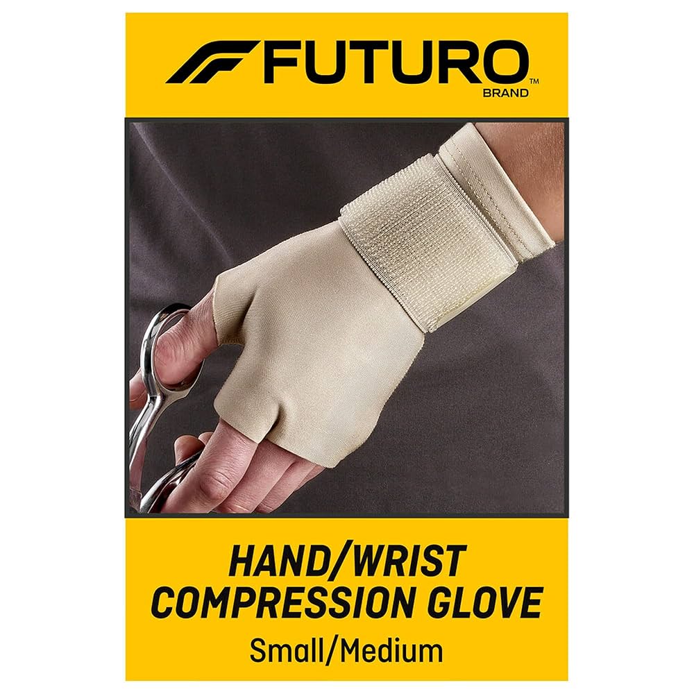 قفاز ضغط لراحة اليد FUTURO™ Compression Glove 09187AER L/XL , 09183AERS/M , Arabic