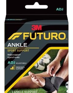 FUTURO™ Sport Ankle Support, 09037AER, Adjustable, Arabic-دعامة الكاحل الرياضية