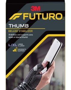 FUTURO™ Deluxe Thumb Stabilizer, 45844EN, L/XL, Arabic-مثبت الابهام