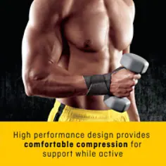 دعامة معصم مقاس موحد FUTURO™ Performance Comfort Wrist Support, 01036AER, Adjustable, Arabic - الصورة 2