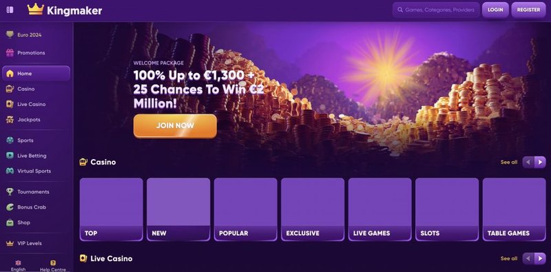 Diventa il Re del Casino: Scopri il Kingmaker Online Casino in Italia